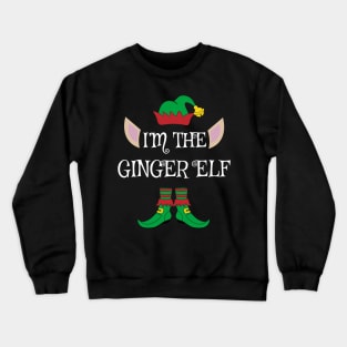 I'm The Ginger Christmas XMas Elf Crewneck Sweatshirt